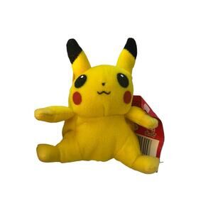 Vintage 1999 Pokémon #25 Pikachu Treat Keeper – New with Tags Stuffed Plushie